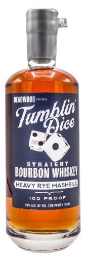 Deadwood Bourbon Whiskey Deadwood Tumblin’ Dice, 3 Year Old 750ml