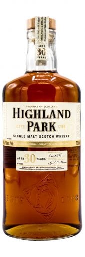 Highland Park Single Malt Scotch Whisky 30 Year Old 750ml