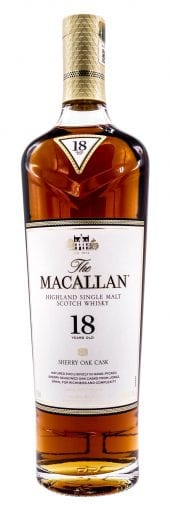 2023 Macallan Single Malt Scotch Whisky 18 Year Old, Sherry Oak 750ml
