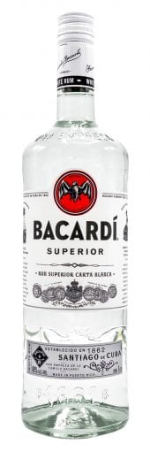 Bacardi Light Rum 1L
