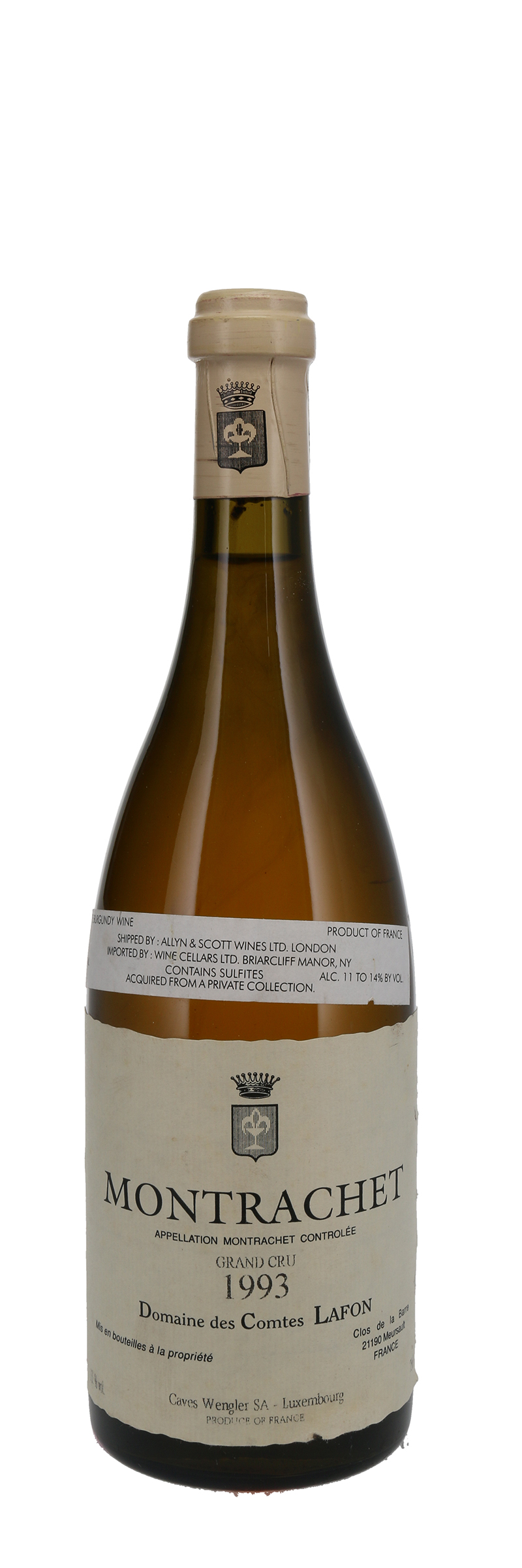 1993 Comte Lafon Montrachet 750ml - Acker Wines | Fine Wine Auctions