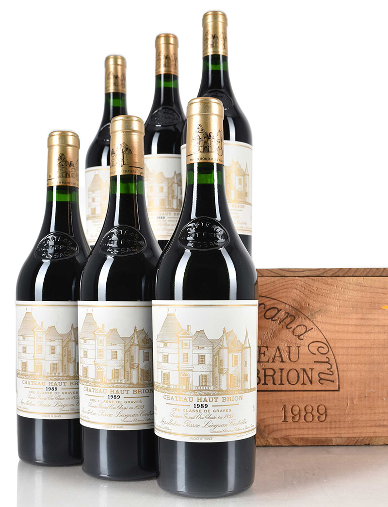 Lot 16: 12 bottles 1989 Chateau Haut Brion in OWC