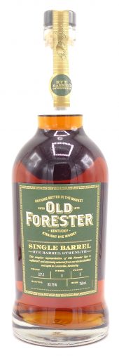 Old Forester Rye Whiskey Barrel Strength, 127.5 Proof 750ml