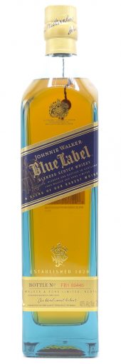 Johnnie Walker Blended Scotch Whisky Blue Label 750ml
