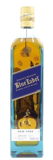 Johnnie Walker Blended Scotch Whisky Blue Label, New York Edition 750ml