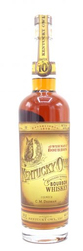 Kentucky Owl Straight Bourbon Whiskey Batch #10 750ml