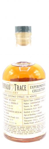 Buffalo Trace Bourbon Whiskey Experimental Seasoned Staves – 36 Months 375ml