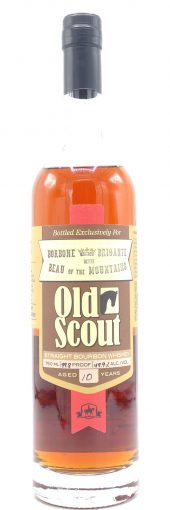 Smooth Ambler Bourbon Whiskey Old Scout 10 Year Old, Borbone Brigante, 99.8 Proof 750ml