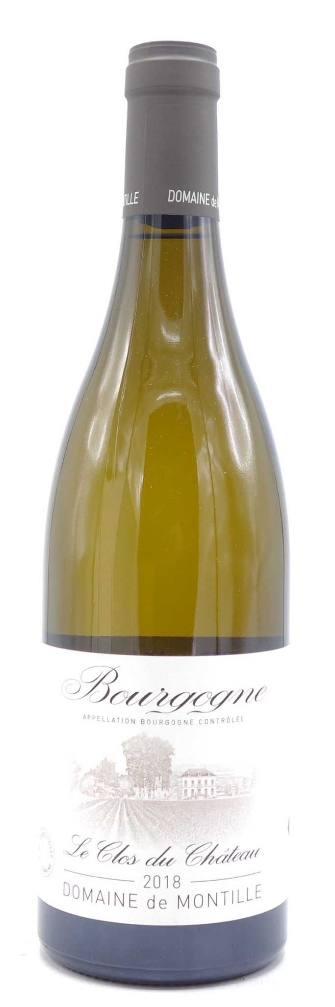 bottle of 2018 Domaine De Montille Bourgogne Blanc Le Clos Du Chateau 750ml