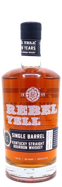 2006 Rebel Yell Kentucky Straight Bourbon Whiskey 10 Year Old, Single Barrel #5083188, 100.0 Proof 750ml