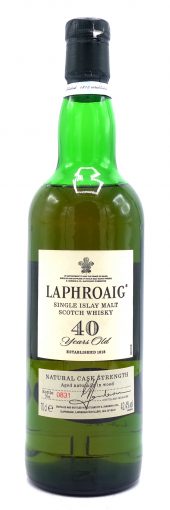 Laphroaig Single Malt Scotch Whisky 40 Year Old, 84.8 Proof 750ml