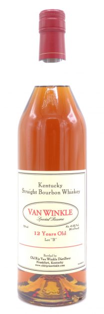 2016 Van Winkle Kentucky Straight Bourbon Whiskey 12 Year Old, Special Reserve Lot B 750ml