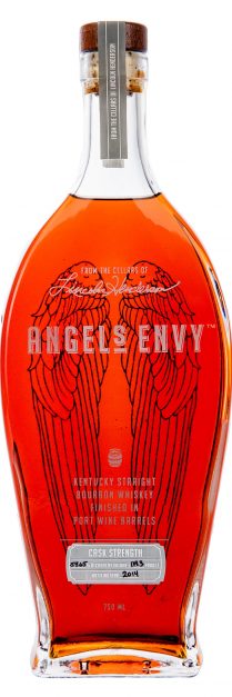 2014 Angel's Envy Bourbon Whiskey Port Barrel Finished, Cask Strength, 119.3 Proof 750ml
