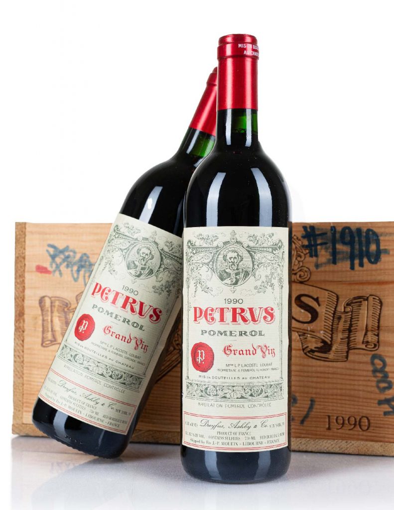 Lot 120: 12 bottles Chateau Petrus in OWC