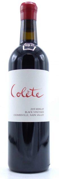 2019 Colete Merlot Napa Valley 750ml