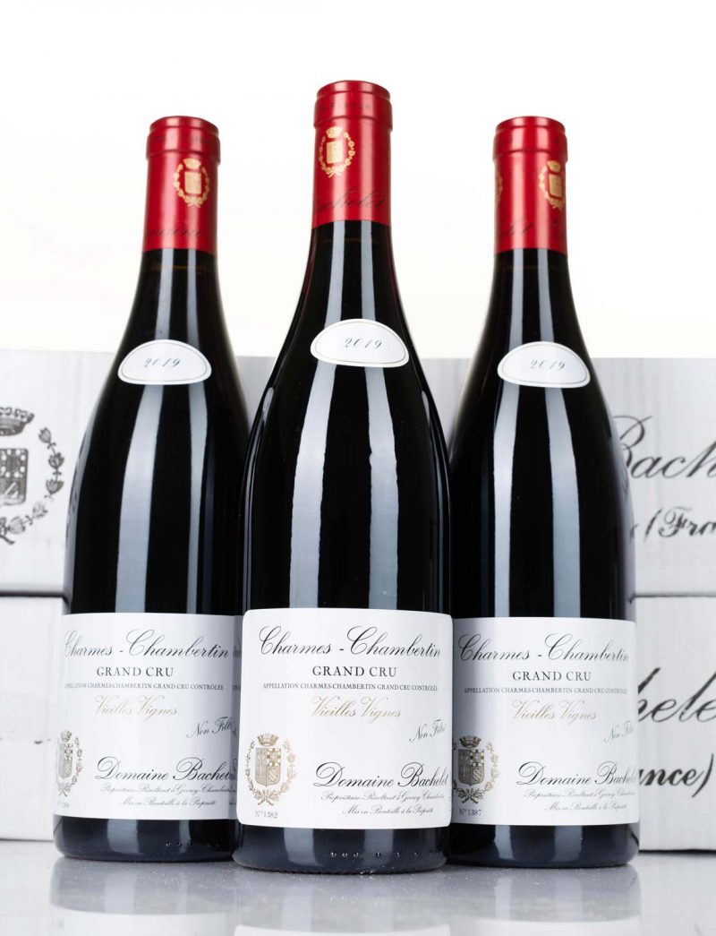 Lot 795: 12 bottles 2019 D. Bachelet Charmes Chambertin Vieilles Vignes in OCB